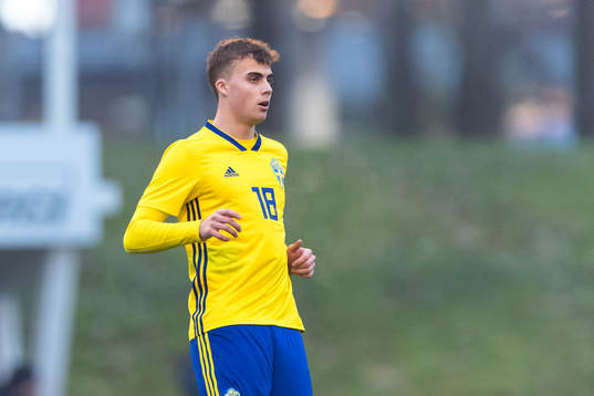Sveriges Isac Larsson