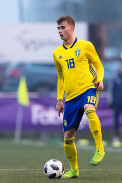 Sveriges Isac Larsson