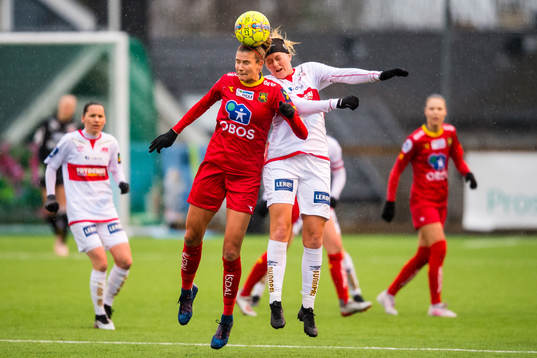 Justine Monique Vanhaevermaet of Røa and Maria Dybwad Brochmann of Sandviken