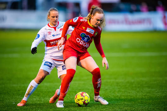 Lisa Fjeldstad Naalsund of Sandviken and Birgitte Bjørlykhaug of Røa