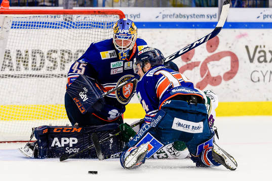 Växjös målvakt Viktor Andrén