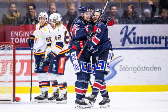 Linköpings Jarno Kärki jublar