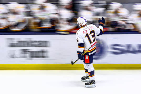 Djurgårdens Kalle Östman jublar