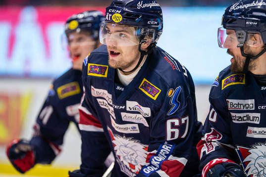 Linköpings Jarno Kärki jublar