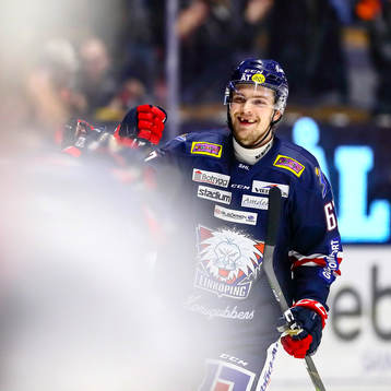 Linköpings Jarno Kärki jublar