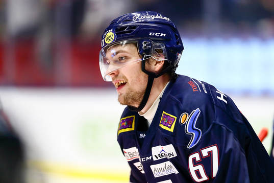 Linköpings Jarno Kärki jublar