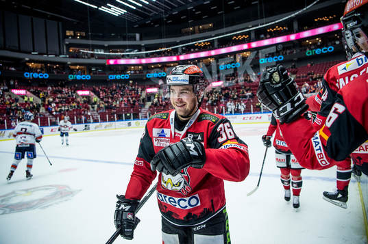 Malmö Redhawks Matias Myttynen jublar