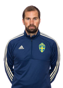Förbundskapten Pär Lagerström i F16-landslaget poserar för ett porträtt den 22 november 2019 i Stockholm. 