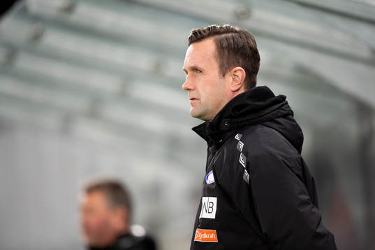 Ronny Deila, head coach of Vålerenga, ahead of  the Eliteserien match between Vålerenga and Molde on November 24, 2019 in Oslo.