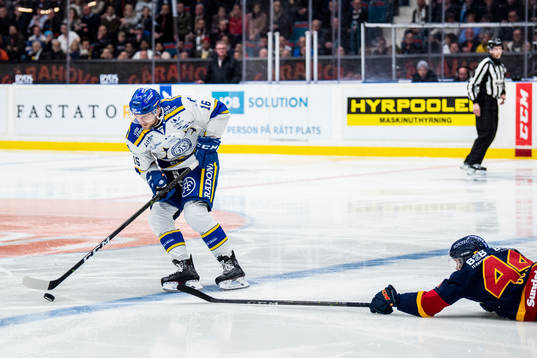 Leksands Daniel Gunnarsson och Djurgårdens Mattias Guter