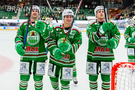 Rögles Daniel Bertov och Kodie Curran, Niklas Hansson