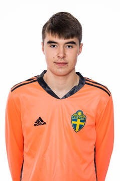 Sebastian Banozic i P16-landslaget poserar för porträtt den 29 november 2019 i Stockholm.