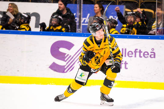 Skellefteås Jonathan Pudas jublar