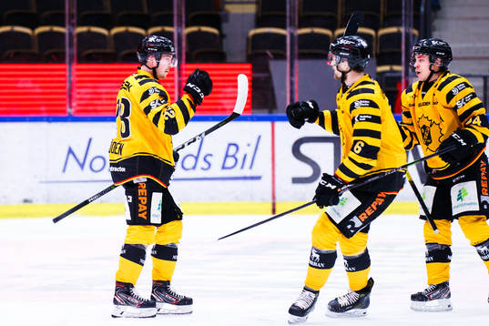 Skellefteås Jesper Frödén, Andreas Wingerli och Patrik