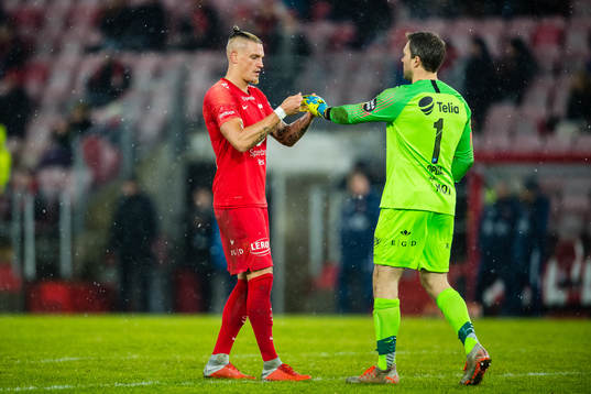 Vito Wormgoor and Håkon Eikemo Opdal of Brann