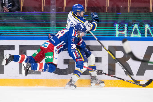 Oskarshamns Nichlas Torp och Leksands Thomas Valkvae Olsen