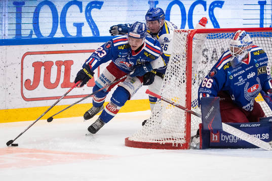 Oskarshamn Johan Johnsson och Leksands Patrik Zackrisson