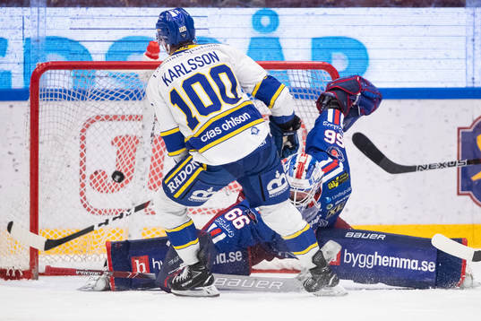 Leksands Martin Karlsson gör 2-1 bakom Oskarshamns
