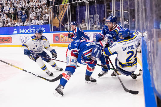 Leksands Daniel Olsson Trkulja och Thomas Valkvae Olsen och