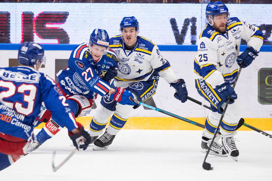 Oskarshamns Henrik Nilsson och Leksands Linus Persson