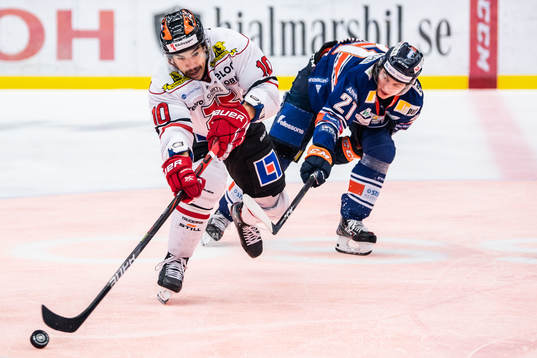 Örebros Shane Harper och Växjös Filip Cederqvist
