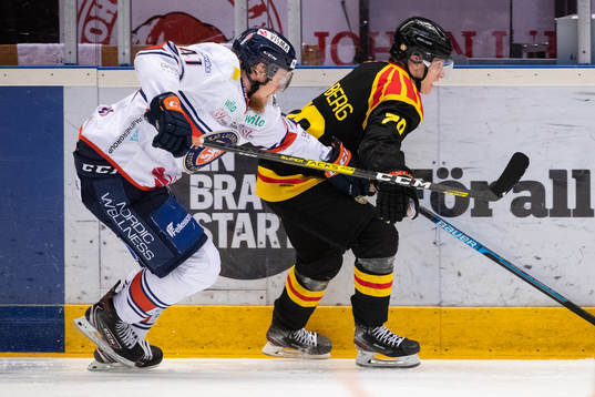 Växjös Ludvig Nilsson  och Brynäs Daniel Mannberg