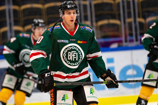 Skellefteås Joakim Lindström i Bolidens matchtröja