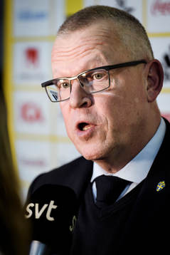 Head coach Janne Andersson of the Swedish national football