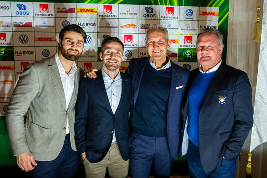 Örgrytes ordförande Joacim Nordh, styrelsens sportsligt