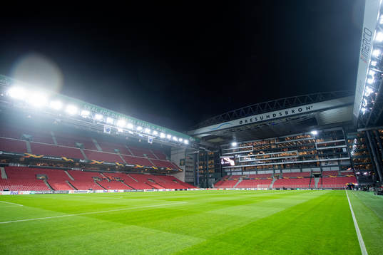 General view of the arena Parken