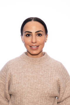 Sevana Ghadimi från Svenska fotbollförbundet poserar för porträtt den 17 december 2019 i Stockholm.