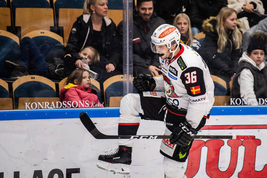 Malmö Redhawks Matias Myttynen jublar