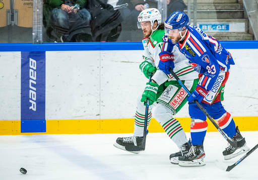 Oskarshamns Robin Söderqvist och Rögles Dennis Everberg