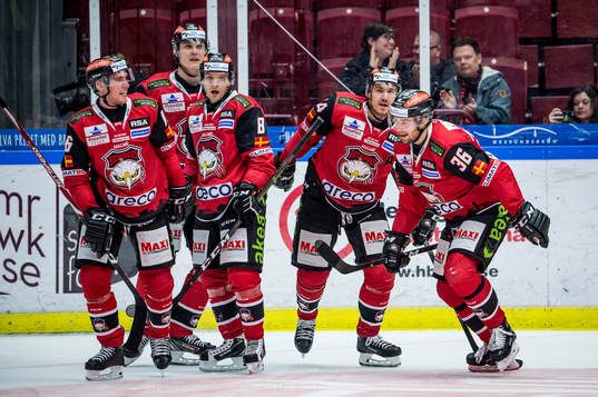 Malmö Redhawks Matias Myttynen längst till höger spelare