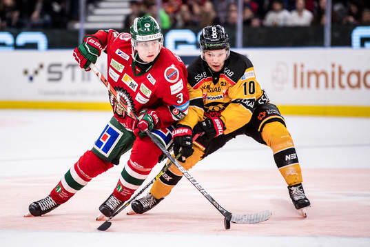 Frölundas Jacob Moverare och Luleås Einar Emanuelsson