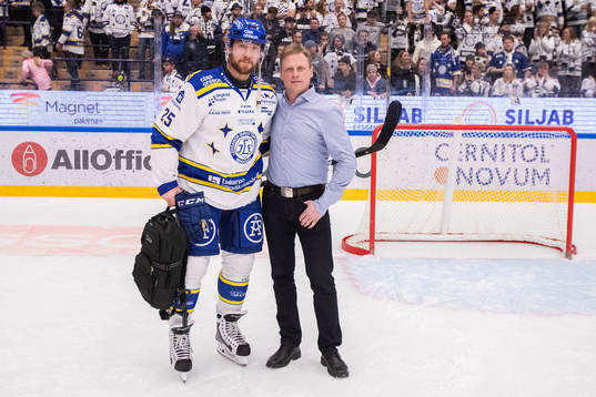 Leksands Linus Persson utsedd till matchens lirare
