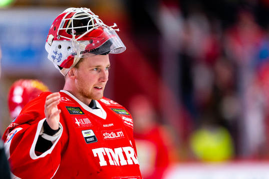 Timrås målvakt Victor Brattström