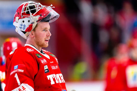 Timrås målvakt Victor Brattström