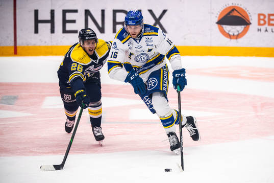 s Alexander Bergström och Leksands Daniel Gunnarsson