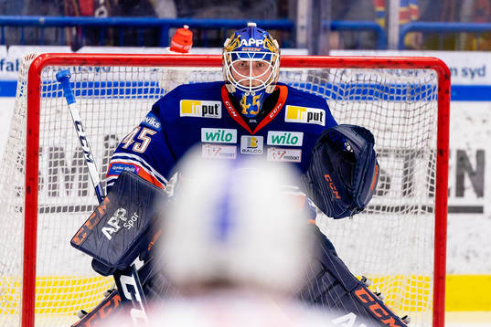 Växjös målvakt Viktor Andrén