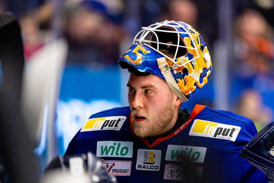 Växjös målvakt Viktor Andrén