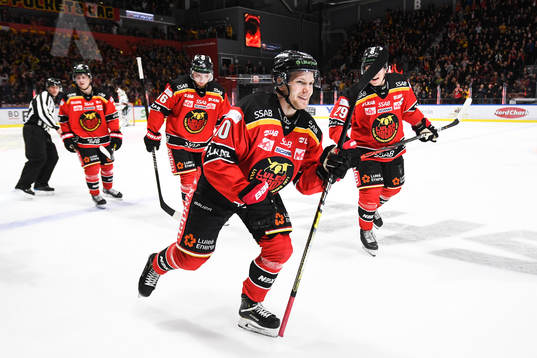 Luleås Einar Emanuelsson jublar