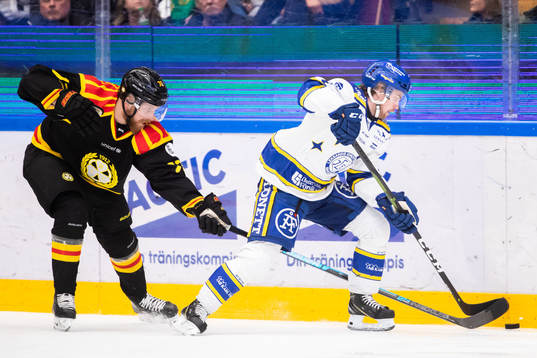 Brynäs Joachim Rohdin och Leksands Oskar Lang