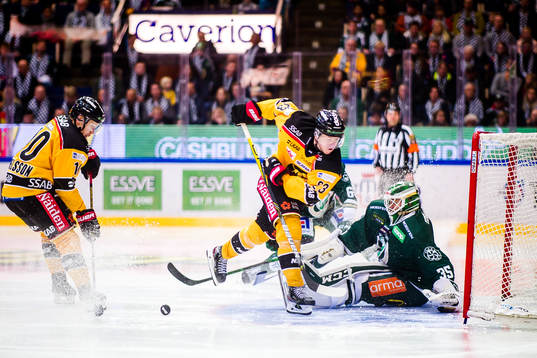 Luleås Einar Emanuelsson och Jesper Sellgren