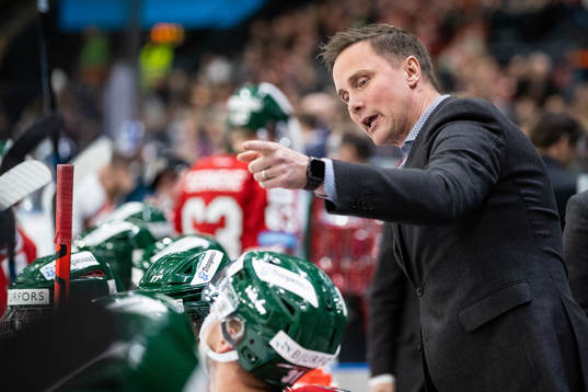 Frölundas tränare Roger Rönnberg