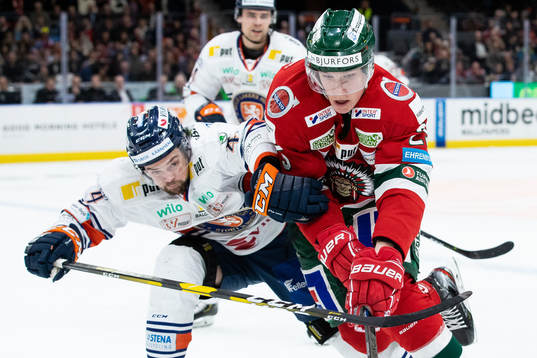 Frölundas Elmer Söderblom och Växjös Tim Erixon