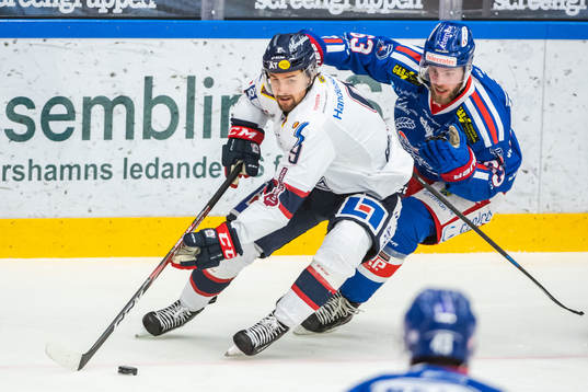 Linköpings Mikael Frycklund och Oskarshamns Robin