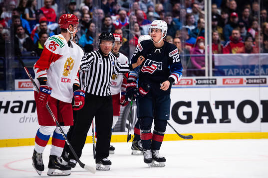 Danil Misyul of Russia and Shane Pinto of USA