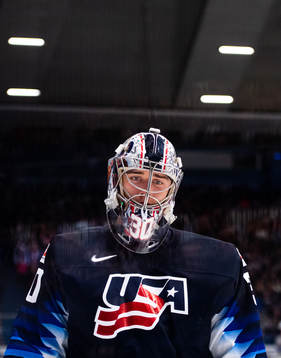 Goalkeeper Spencer Knight of USA