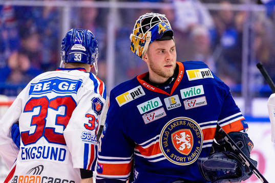 Växjös målvakt Viktor Andrén